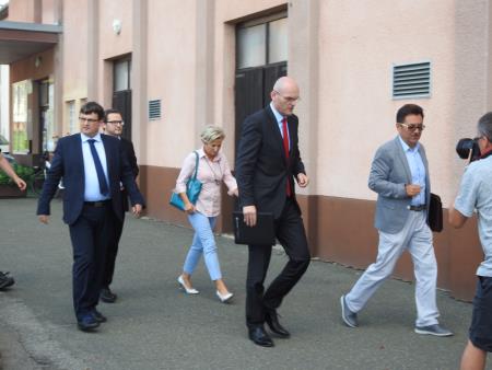 Občino Razkrižje obiskal minister za pravosodje Goran Klemenčič 1